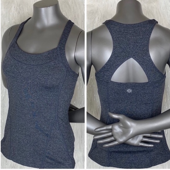 SOLD Like New! Athleta Switchback Charcoal Tank- S - Picture 5 of 8